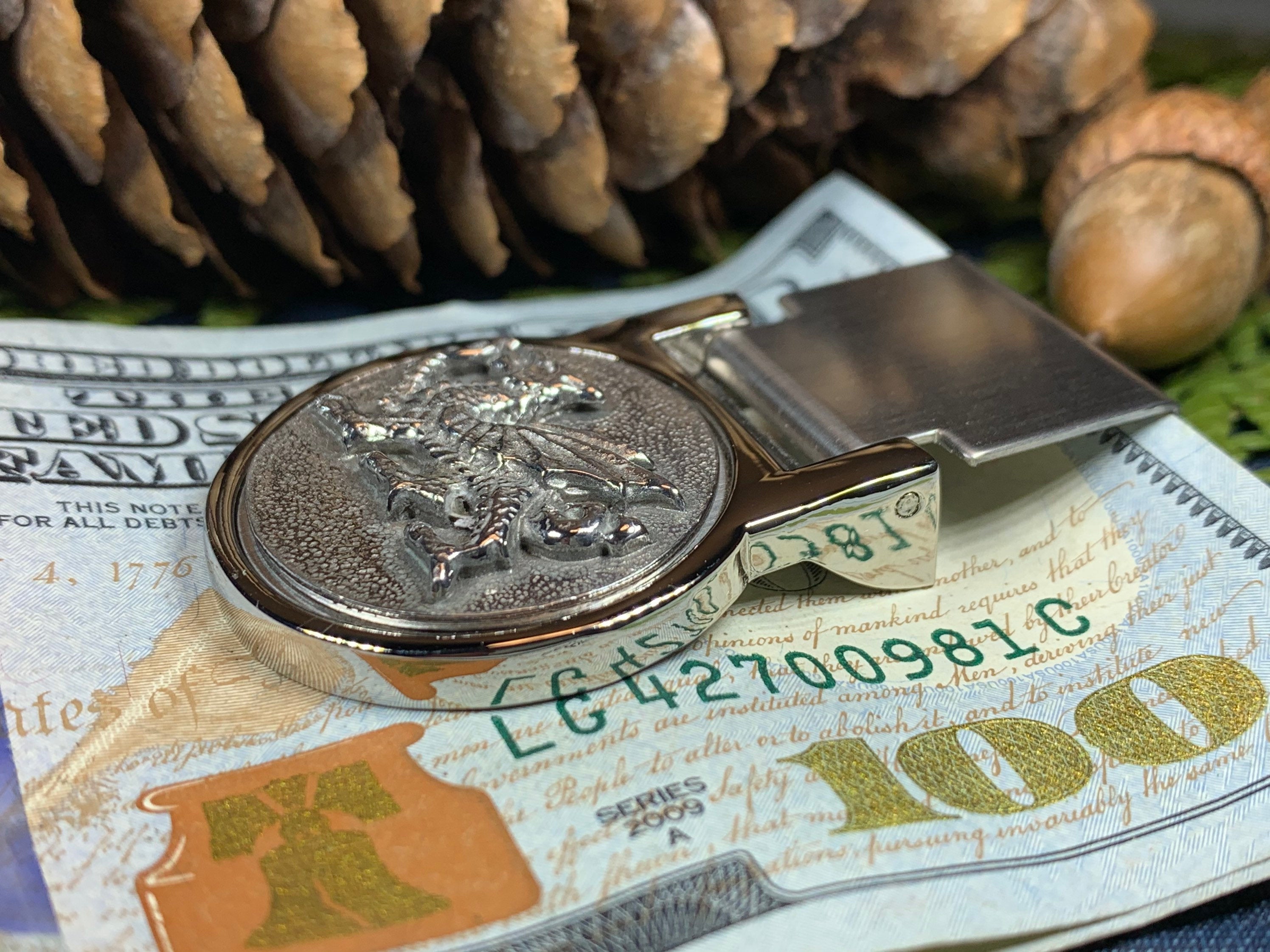 Welsh Dragon Money Clip