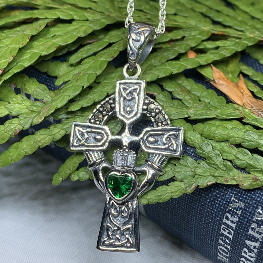 Claddagh Cross Necklace