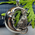 Orla Cat Moon Necklace
