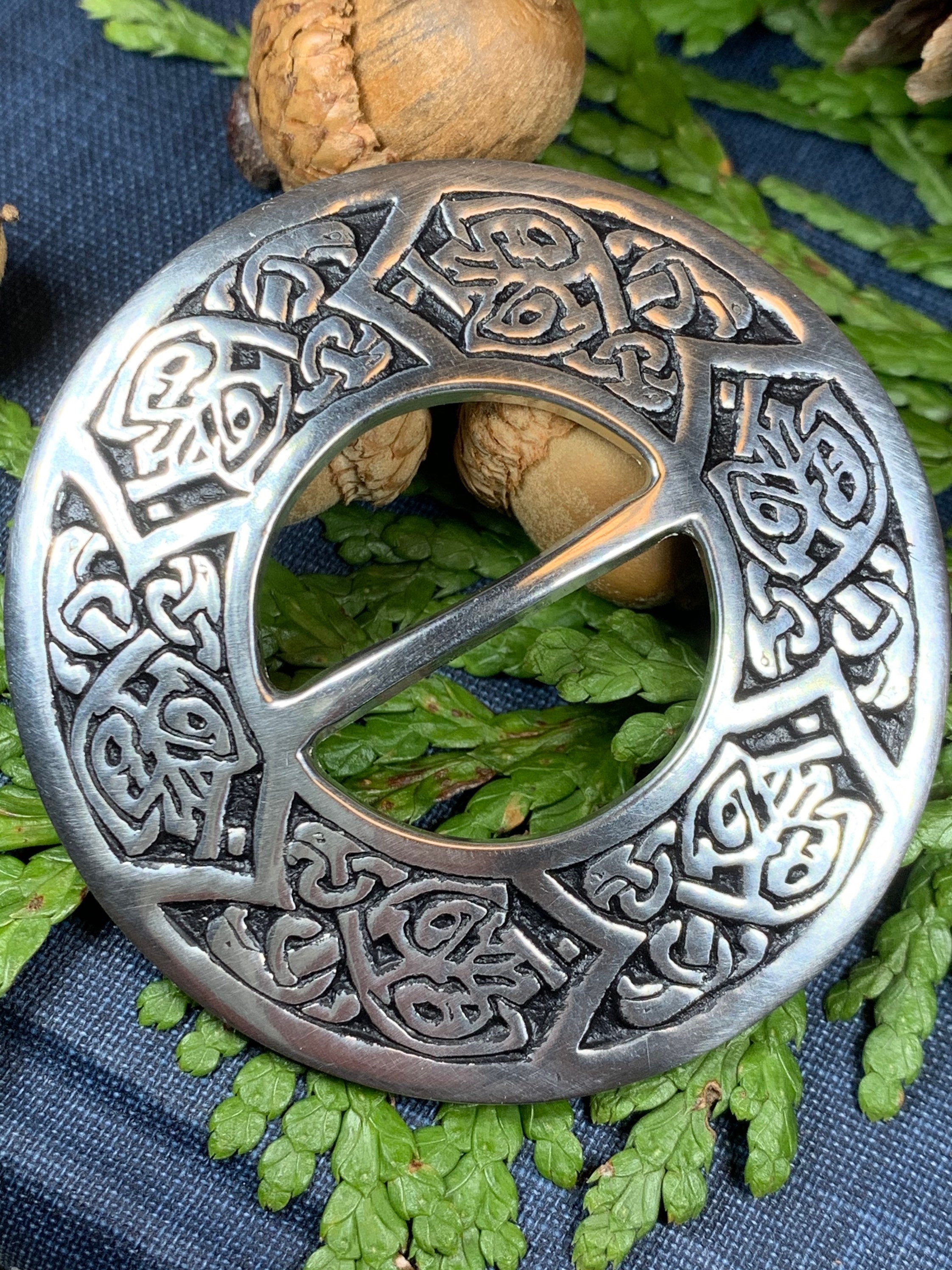 Celtic Bird Scarf Ring