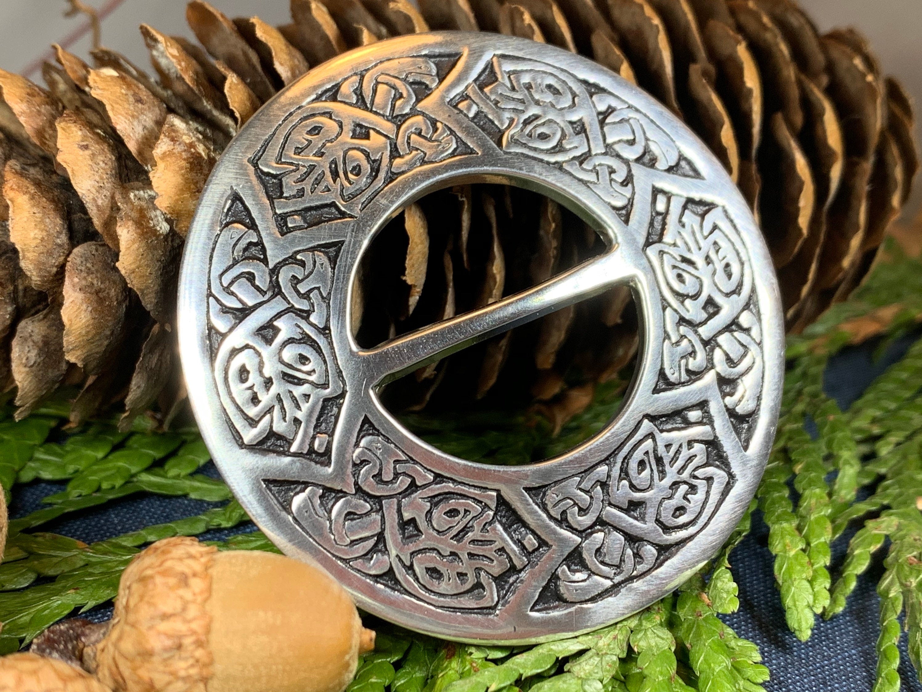 Celtic Bird Scarf Ring