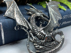Tressach Pewter Dragon Necklace