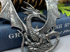 Tressach Pewter Dragon Necklace