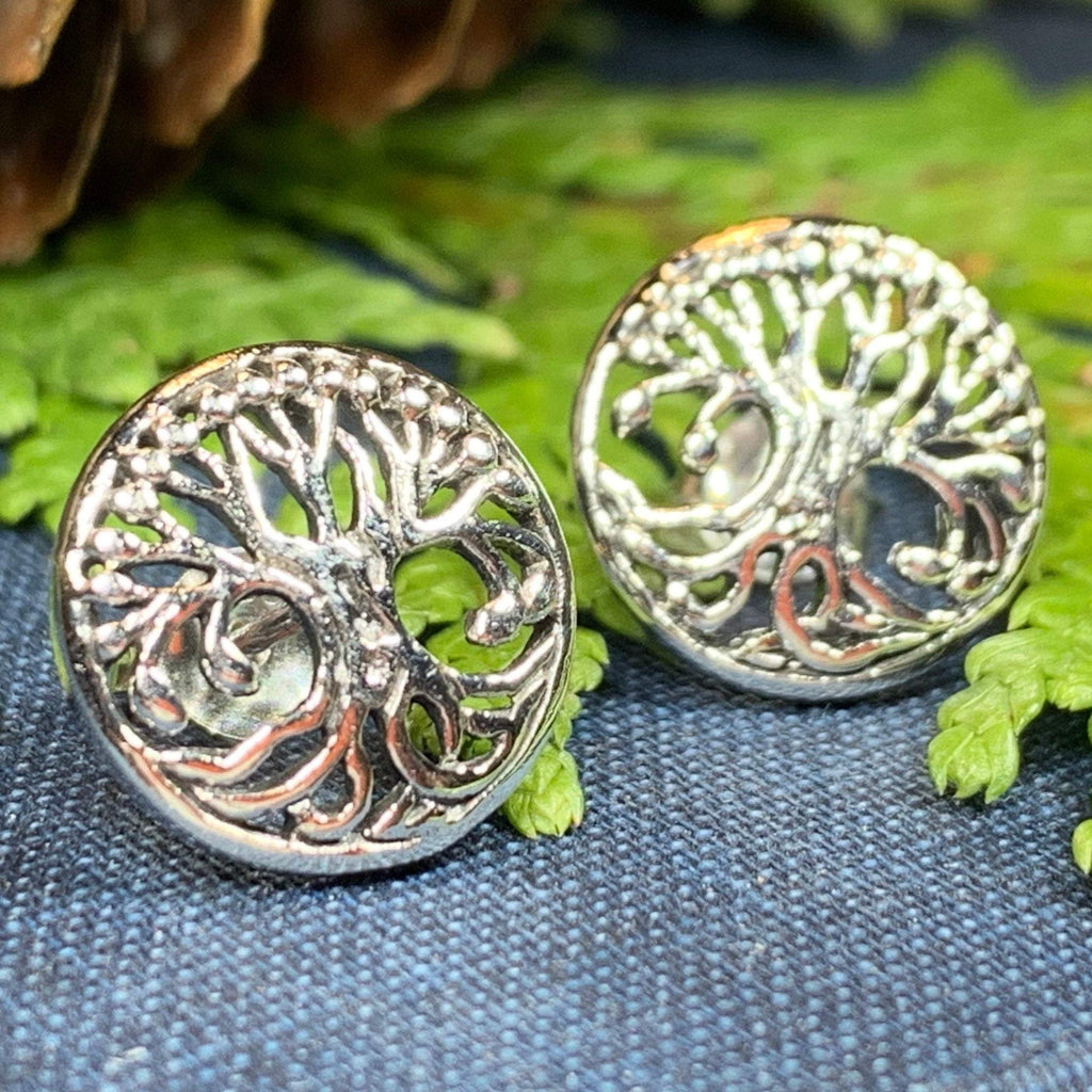 Tree of Life Stud Earrings