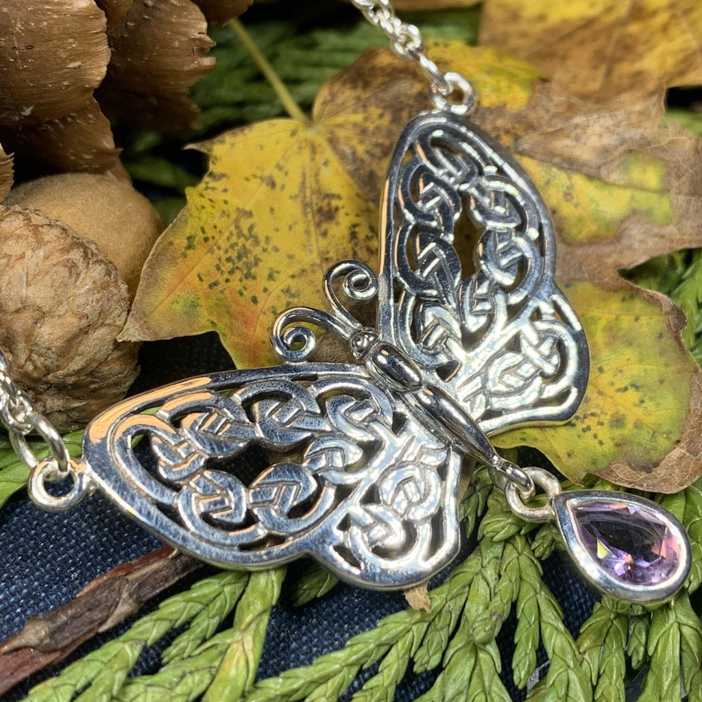 Celtic Butterfly Necklace