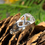 Open Trinity Knot Ring