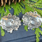 Wooly Sheep Earrings