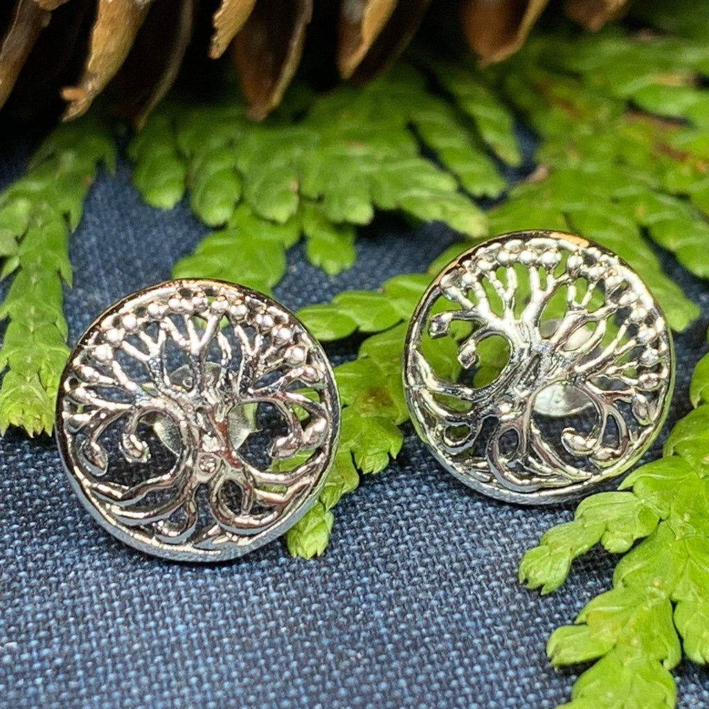 Tree of Life Stud Earrings