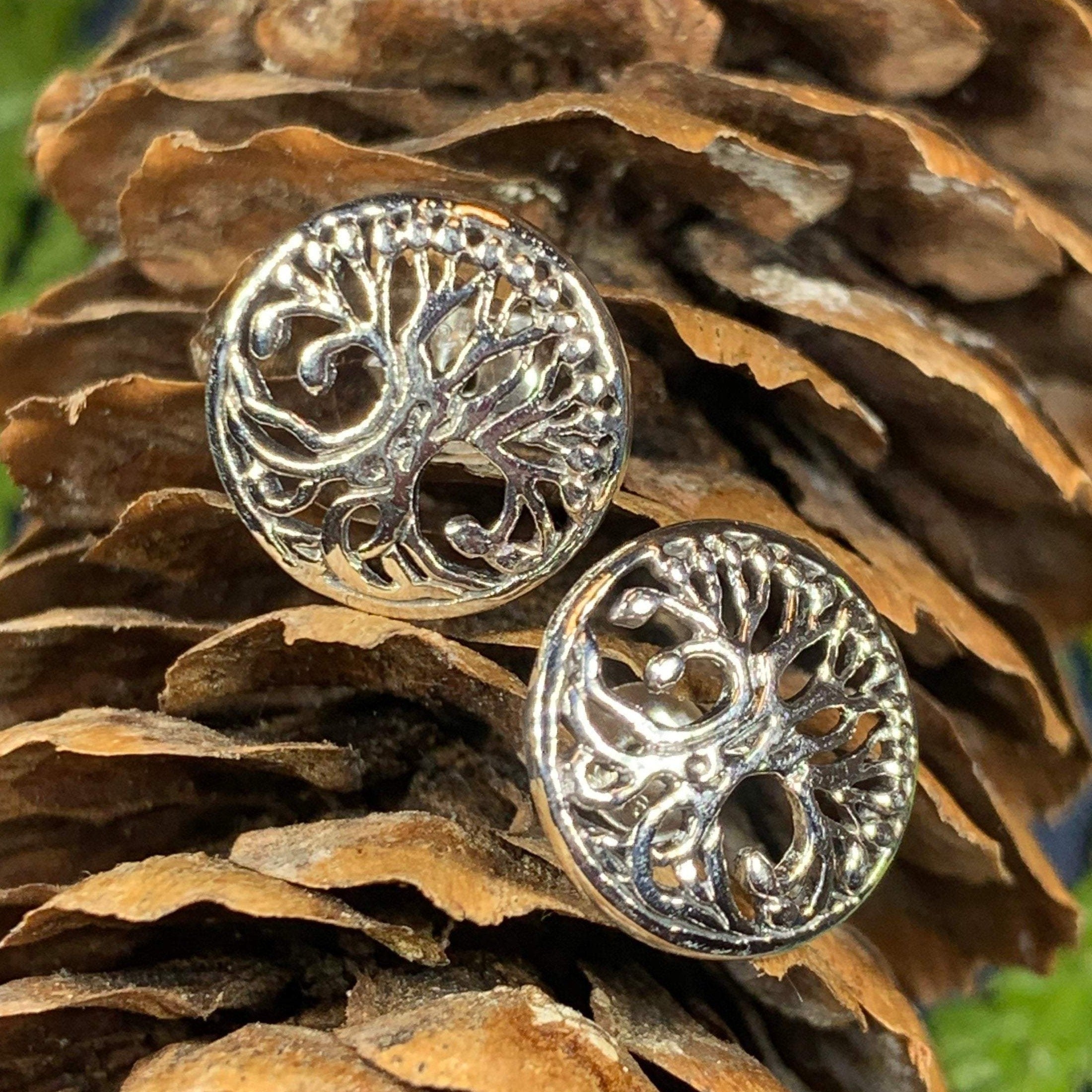 Tree of Life Stud Earrings