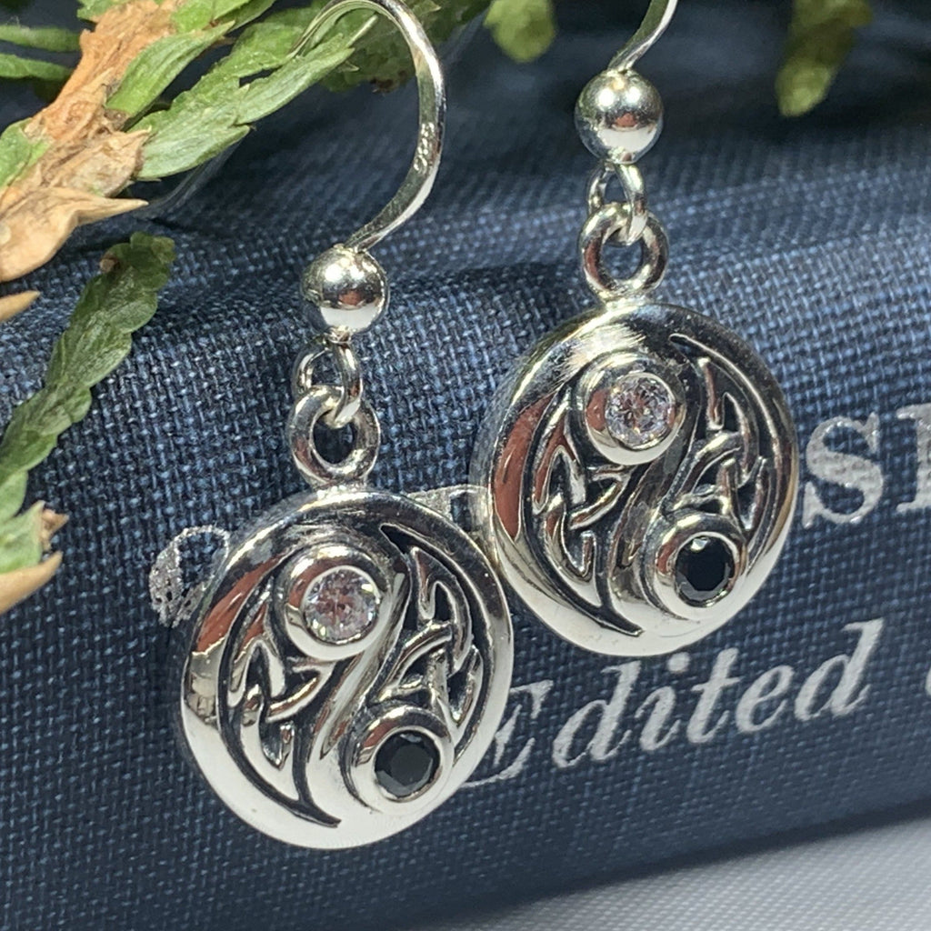 Celtic Yin Yang Earrings