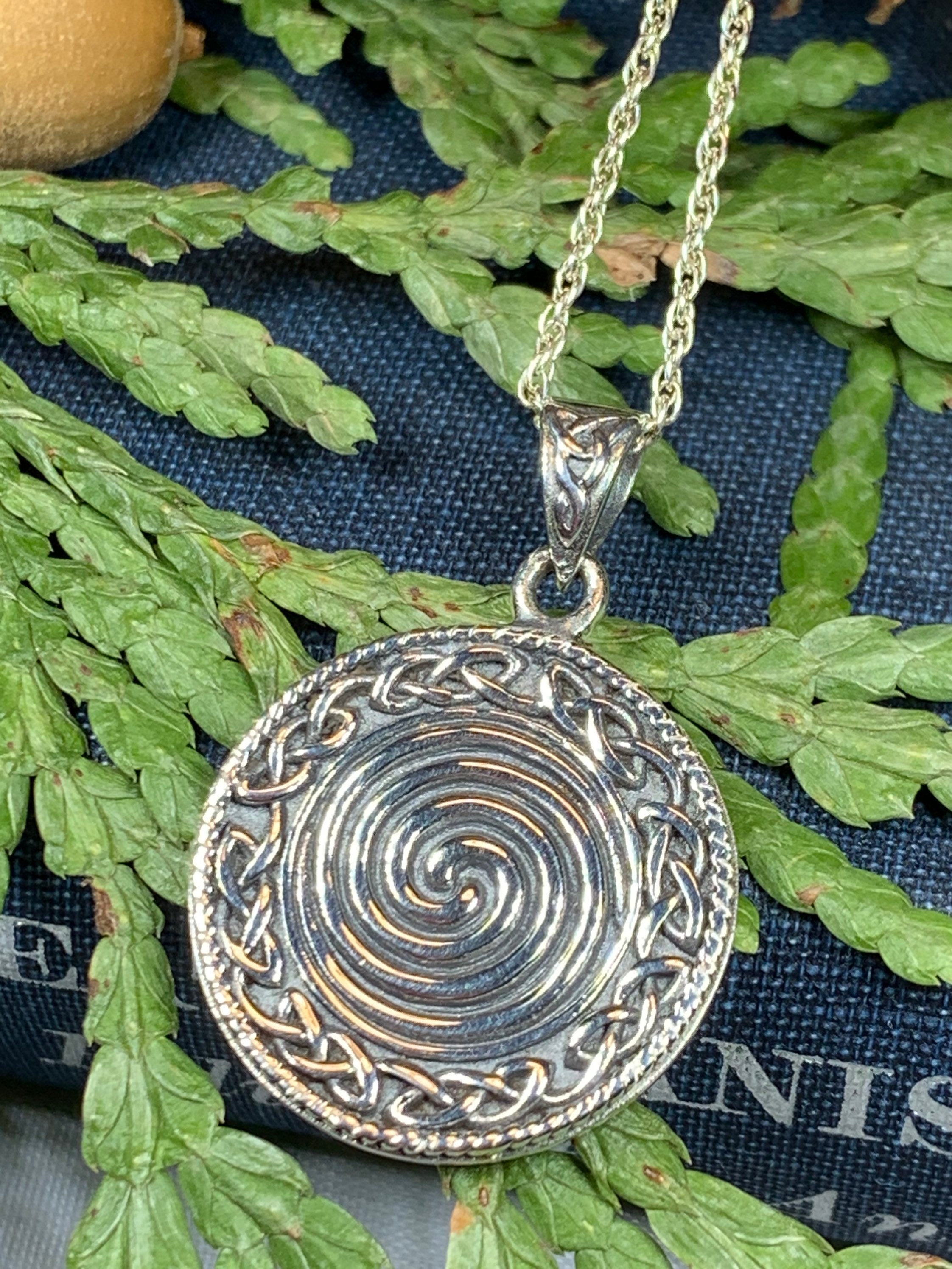 Boudica Celtic Spiral Necklace