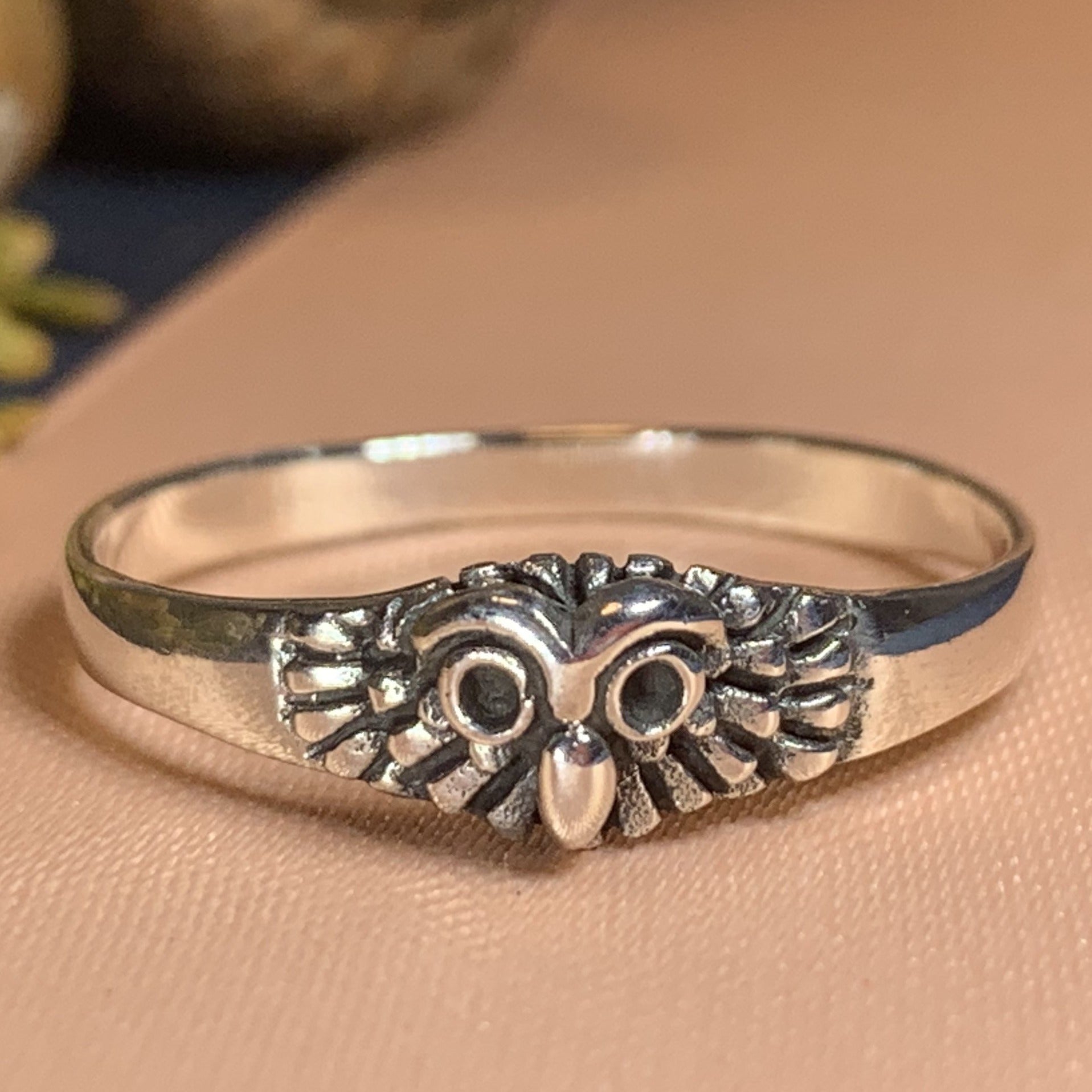 Oona Owl Ring