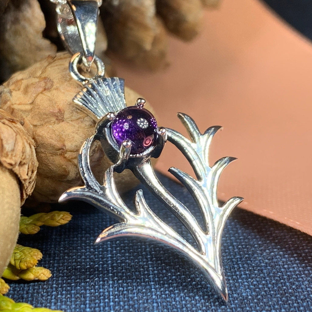 Jacobite Thistle Necklace