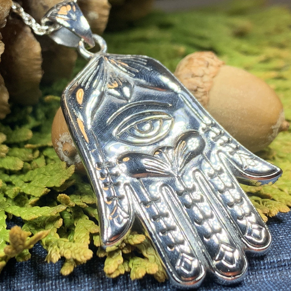 Love Hamsa Hand Necklace