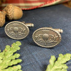Scotland Thistle Cuff Links