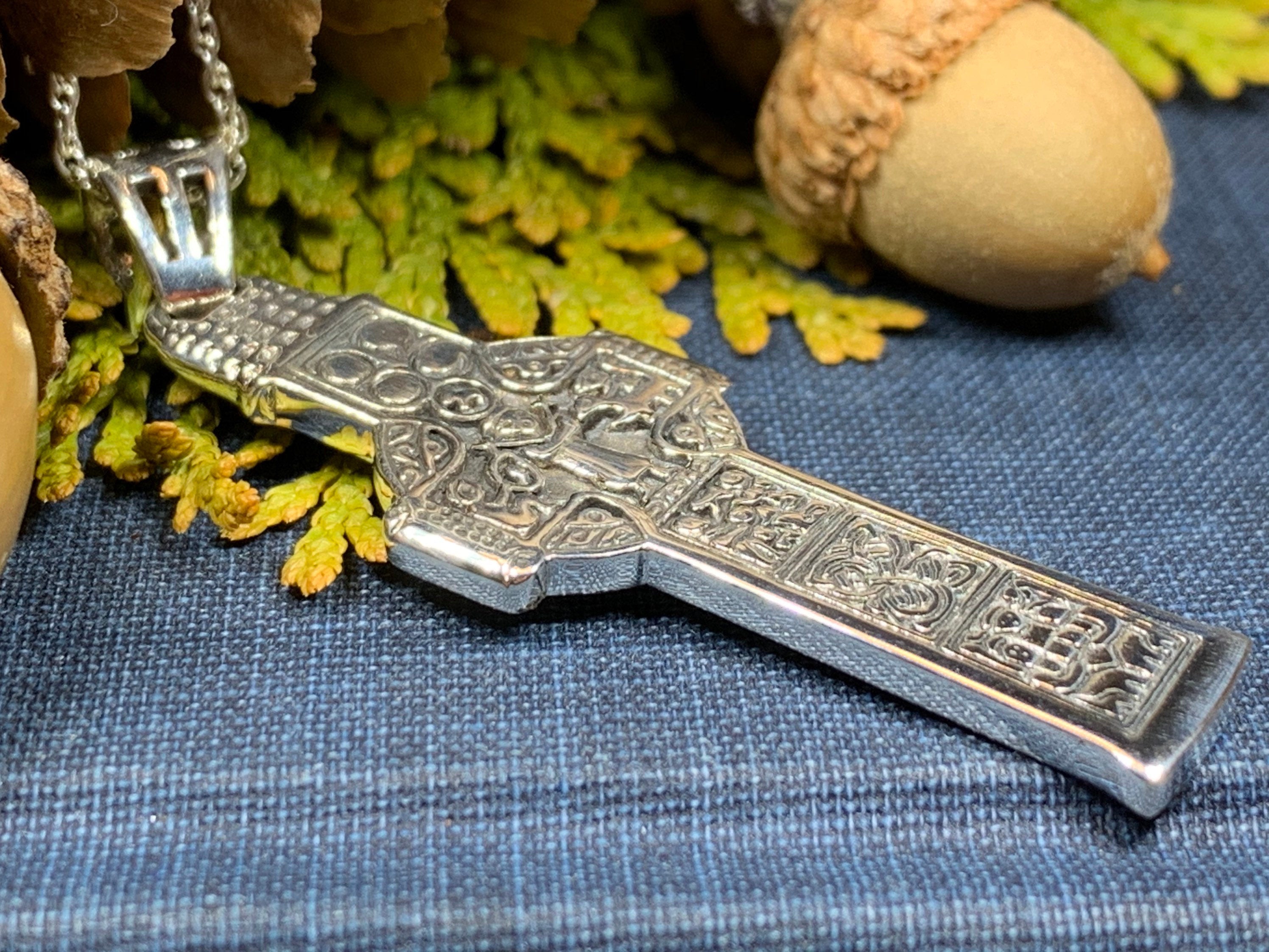 Irish Celtic Cross Necklace