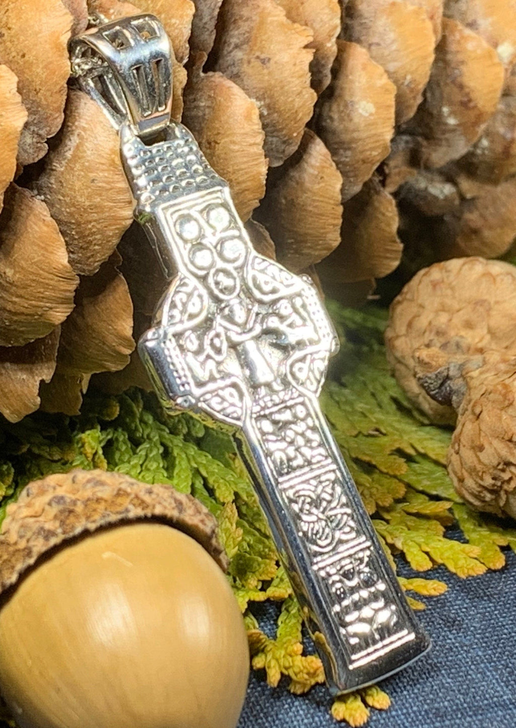 Irish Celtic Cross Necklace