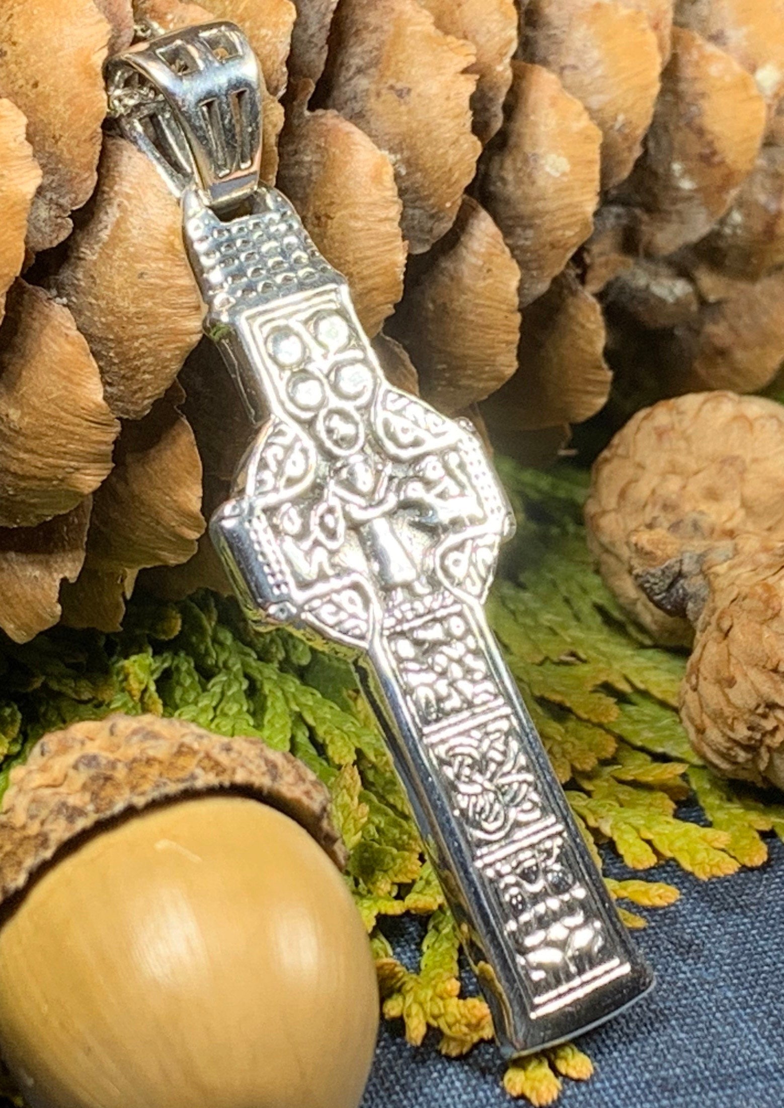 Irish Celtic Cross Necklace