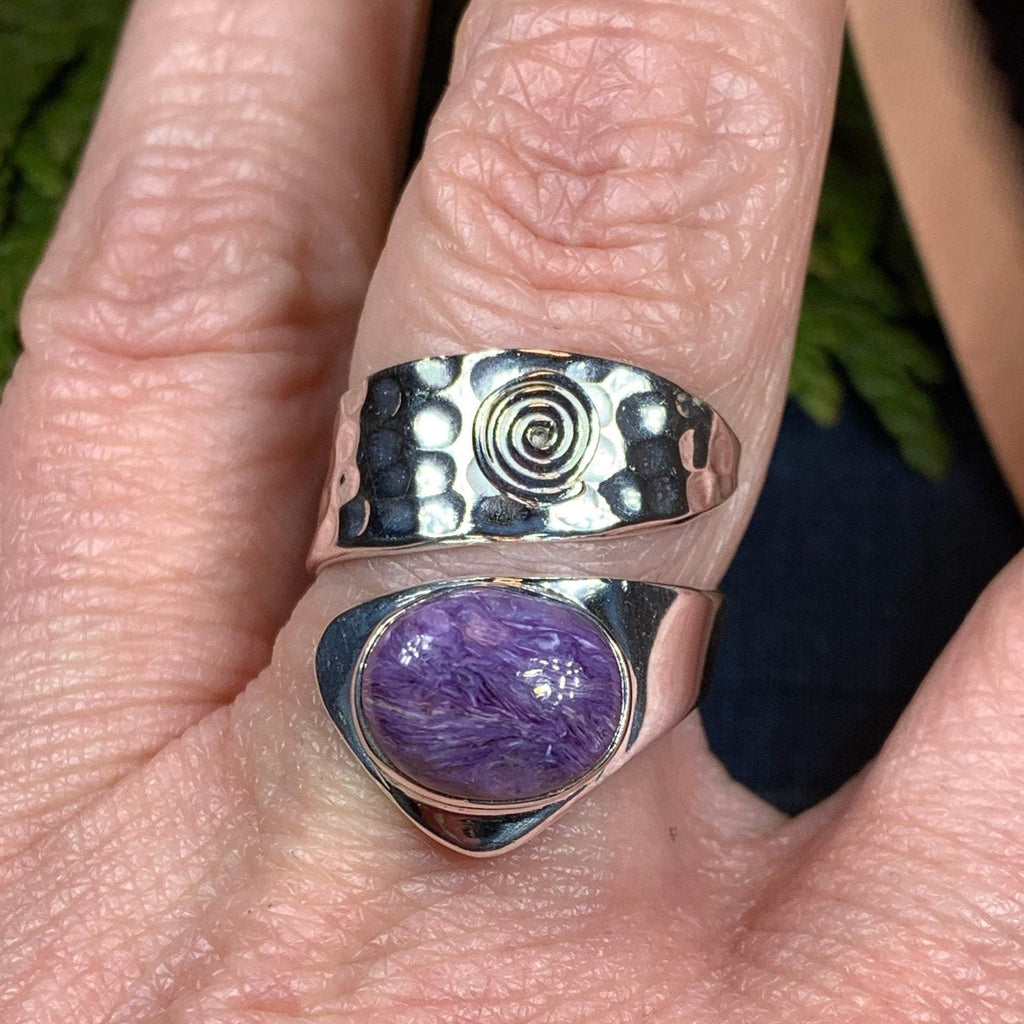 Celtic Spiral Wrap Ring