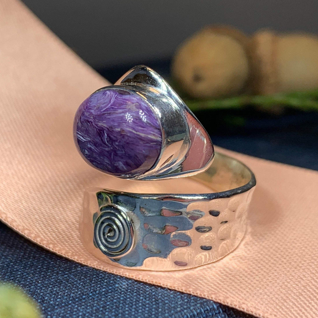 Celtic Spiral Wrap Ring