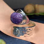 Celtic Spiral Wrap Ring