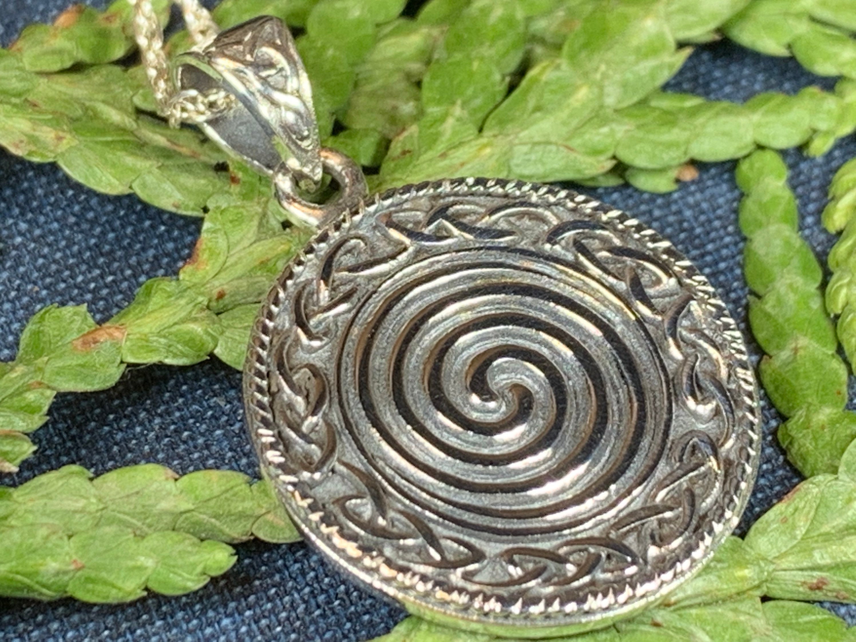 Boudica Celtic Spiral Necklace