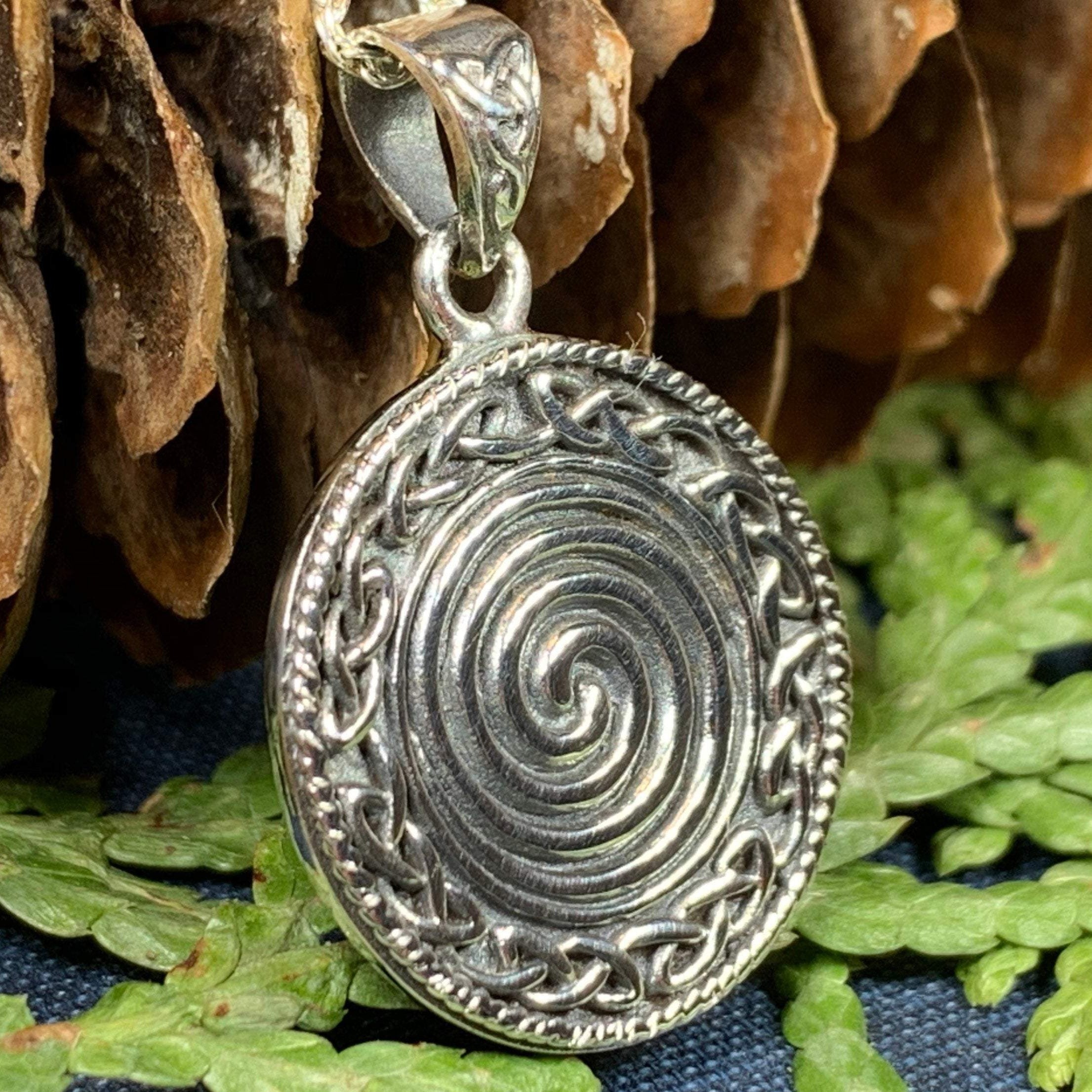 Boudica Celtic Spiral Necklace