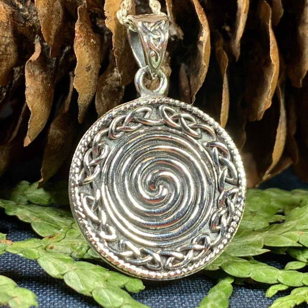 Boudica Celtic Spiral Necklace