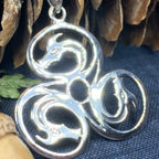 Dragon Celtic Spiral Necklace
