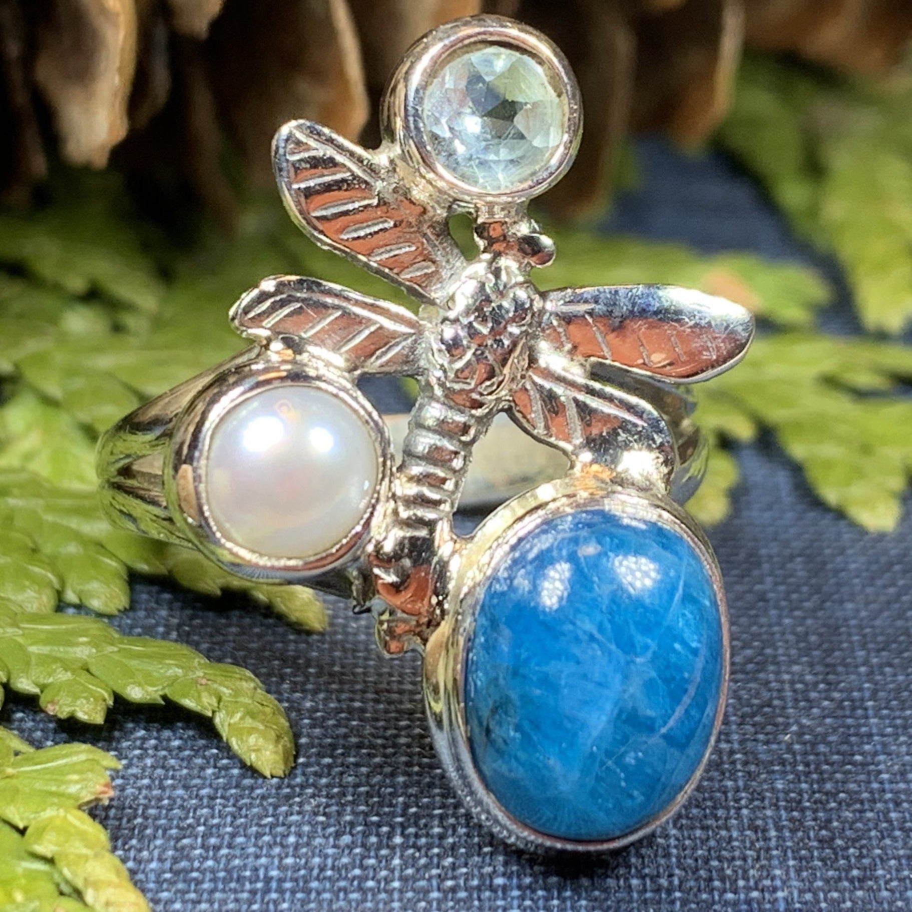 Colors of Nature Dragonfly Ring