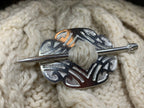 Celtic Scroll Scarf Ring