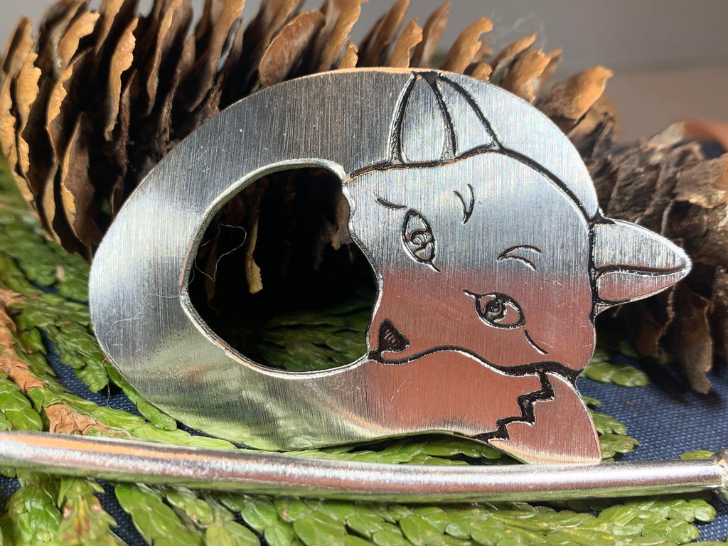 Cozy Fox Scarf Ring
