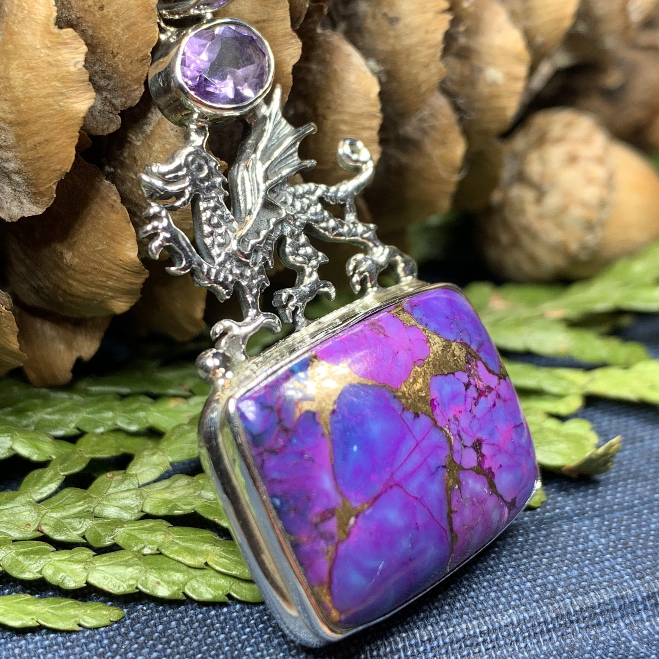 Dragon Turquoise Necklace