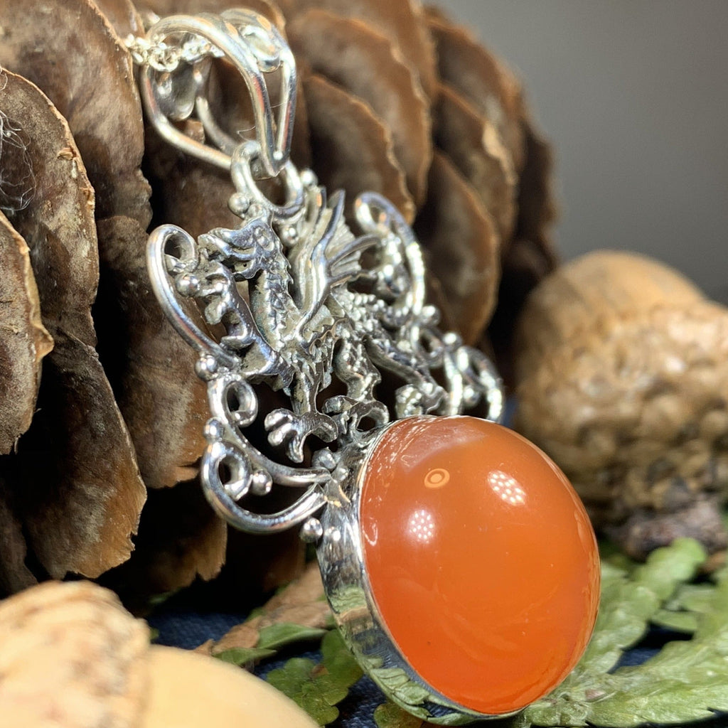 Dragon Honey Onyx Necklace