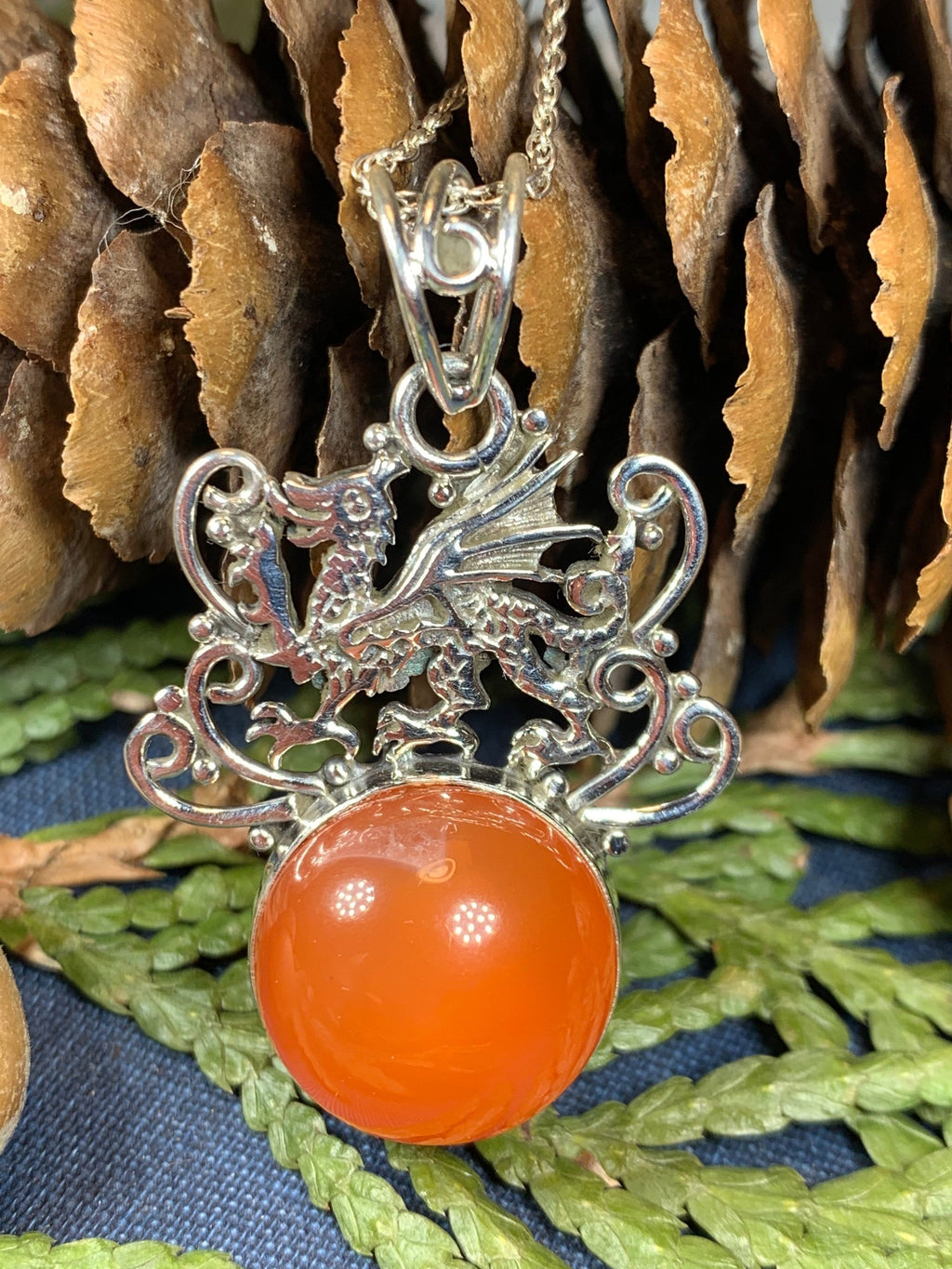 Dragon Honey Onyx Necklace