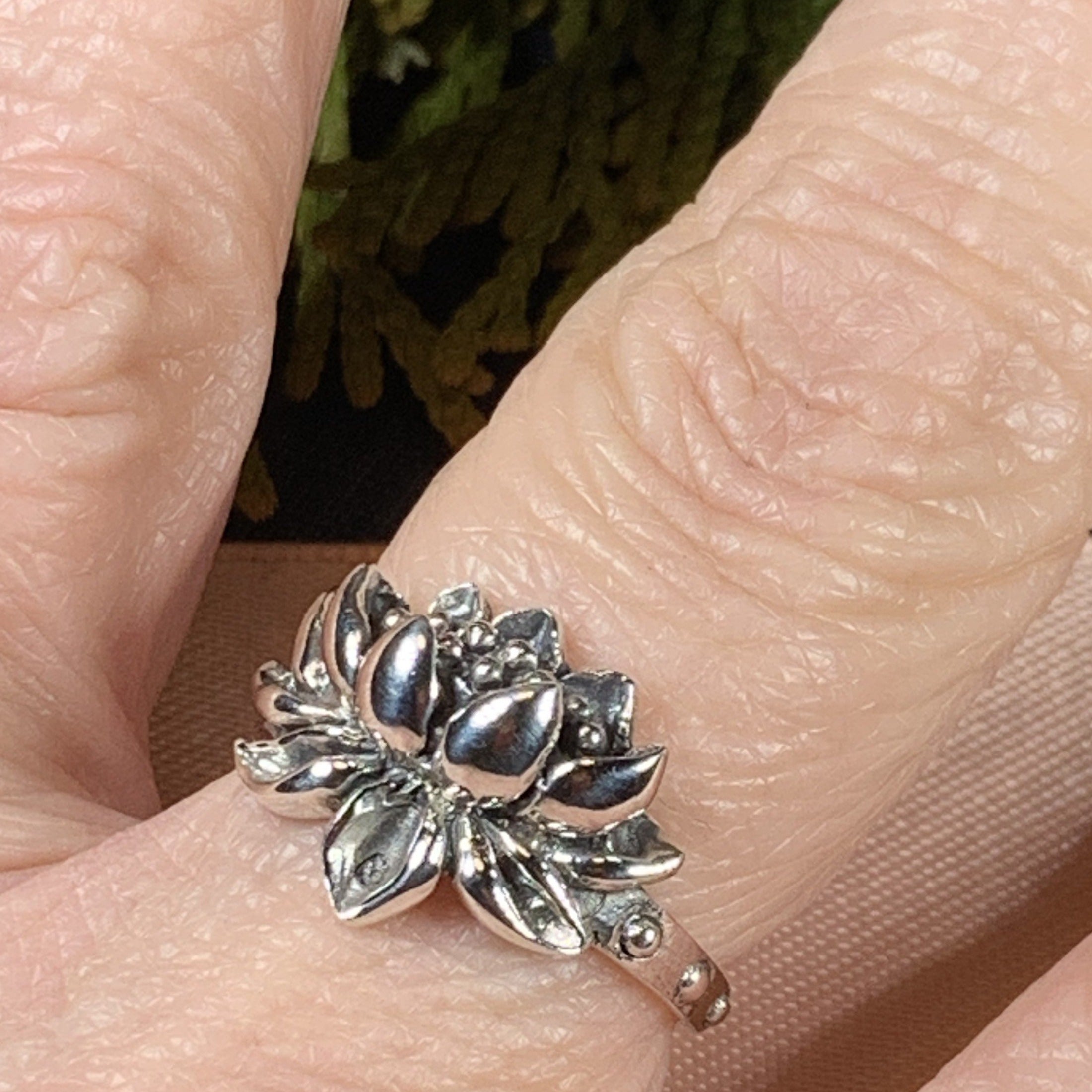 First Bloom Lotus Ring