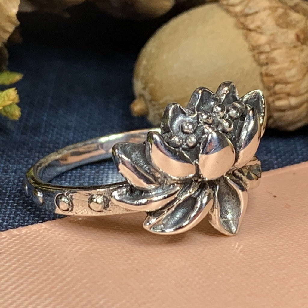 First Bloom Lotus Ring