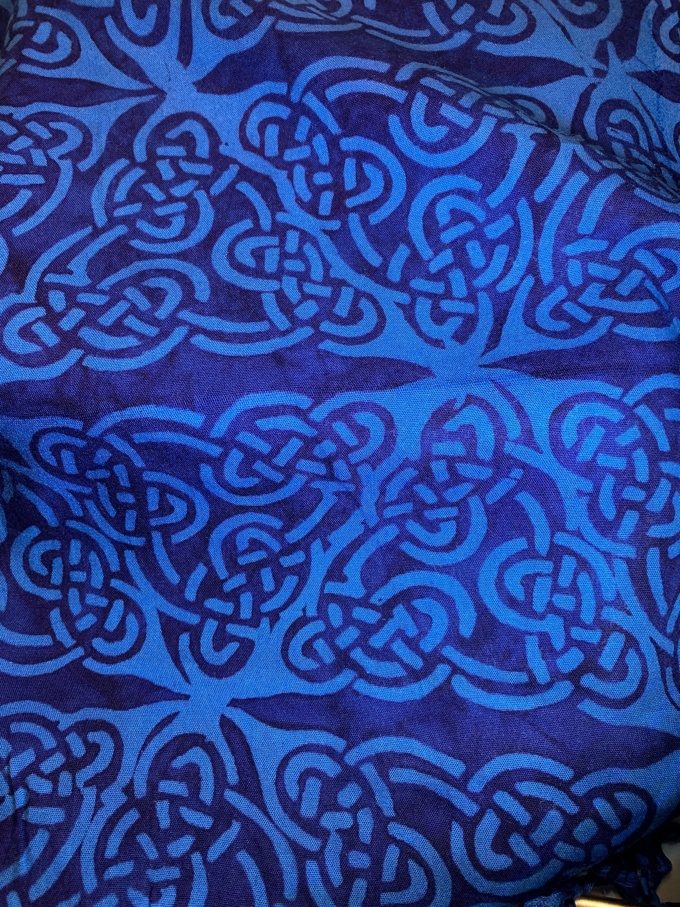 Celtic Batik Scarf