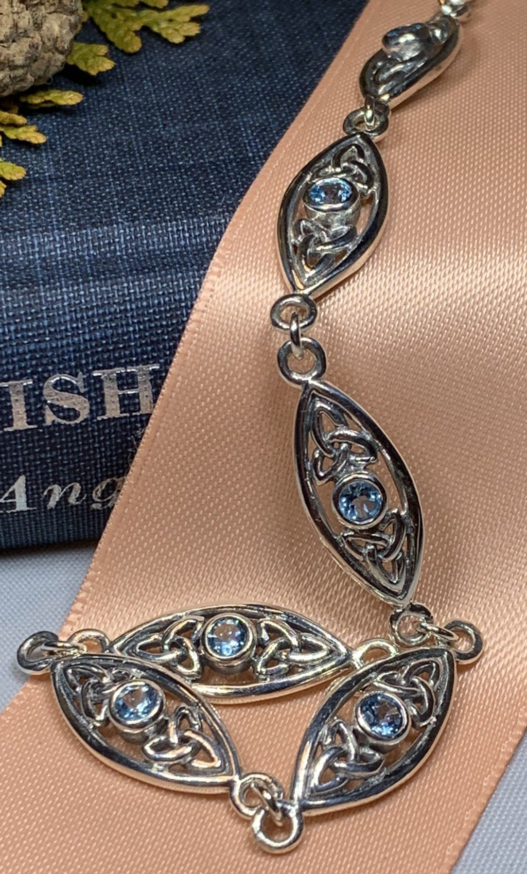 Rosalea Trinity Knot Bracelet