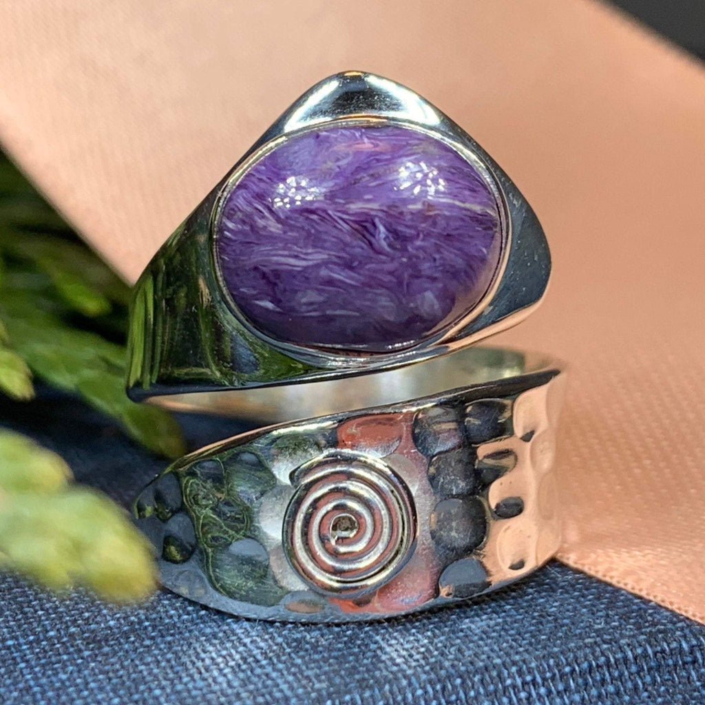 Celtic Spiral Wrap Ring