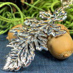 Derwen Oak Leaf Necklace