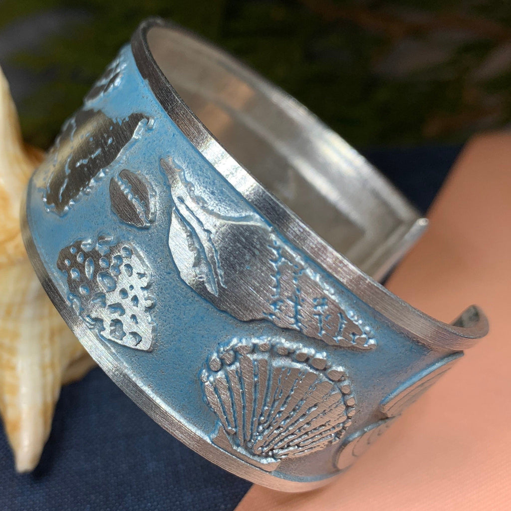 Blue Seashell Bracelet