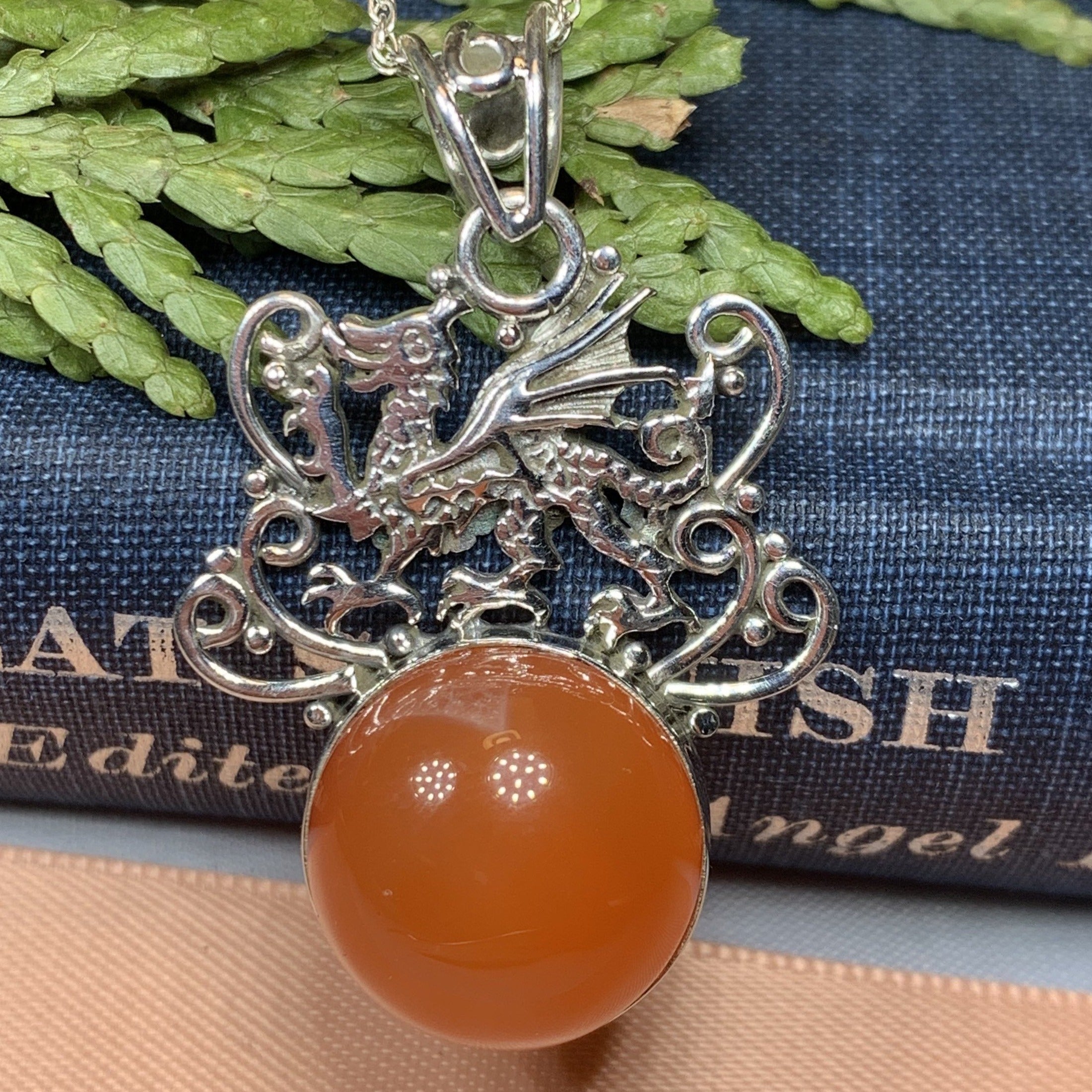 Dragon Honey Onyx Necklace