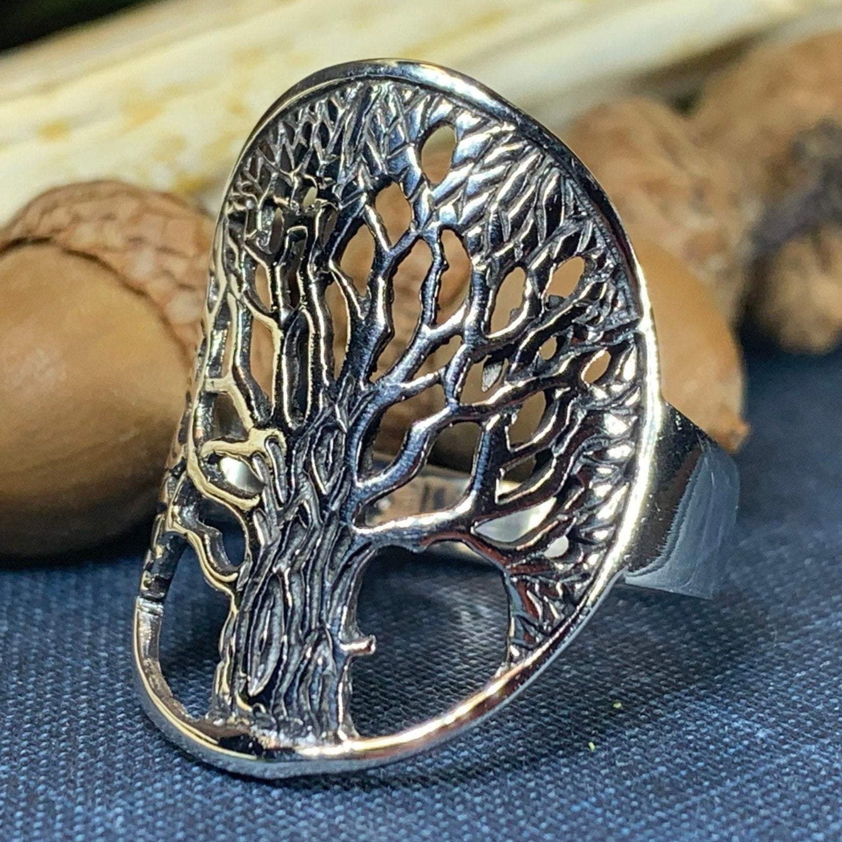 Realistic Tree of Life Ring