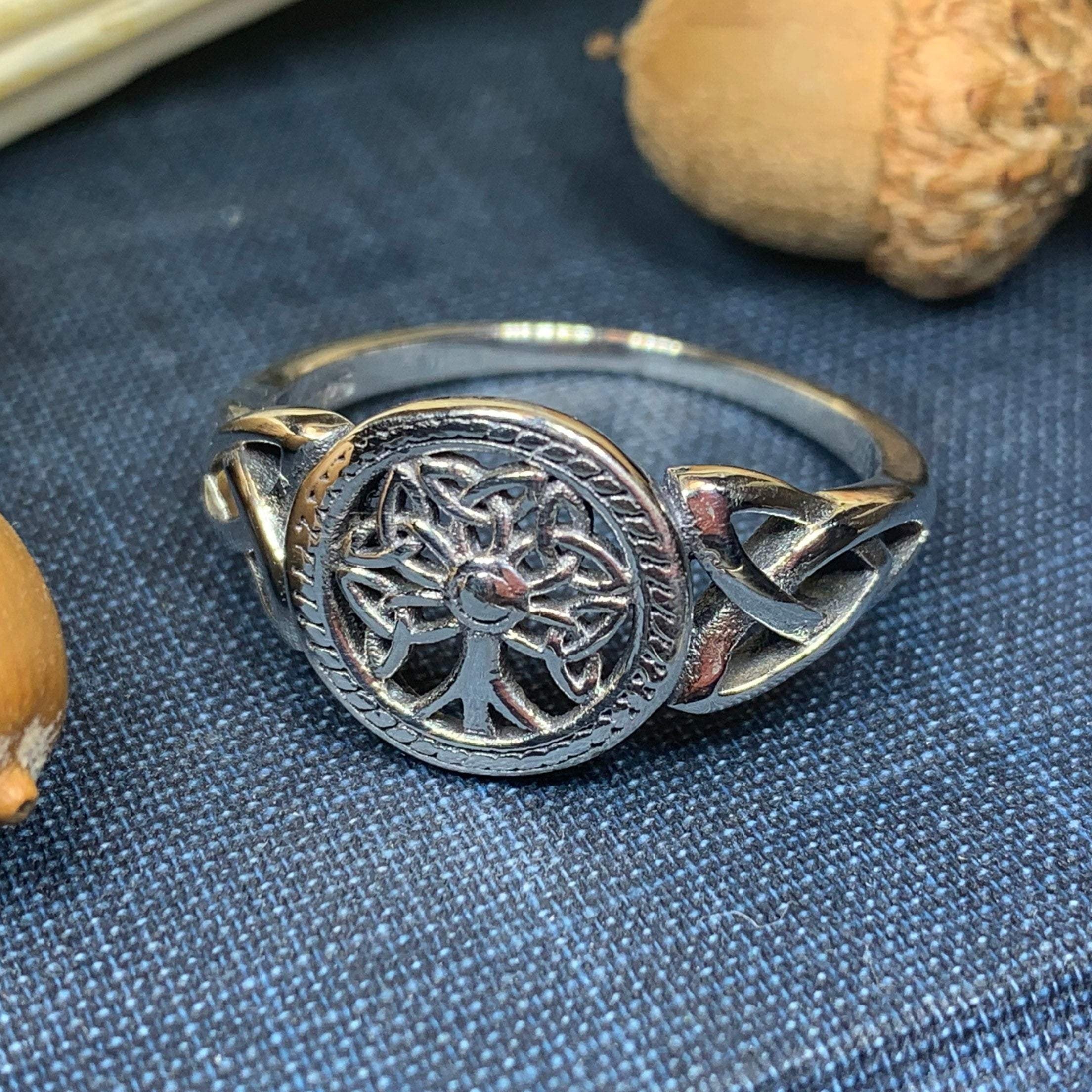 Signet Tree of Life Ring