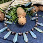 Peacock Crystal Necklace