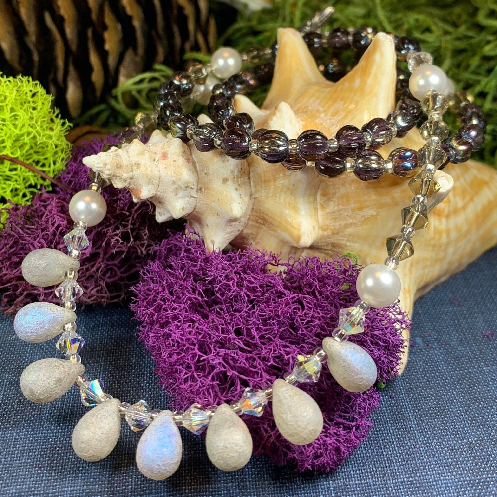 Celtic Dawn Crystal Necklace