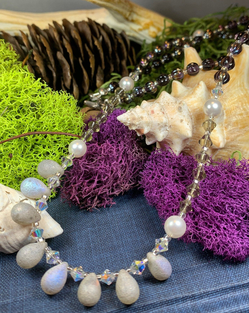 Celtic Dawn Crystal Necklace