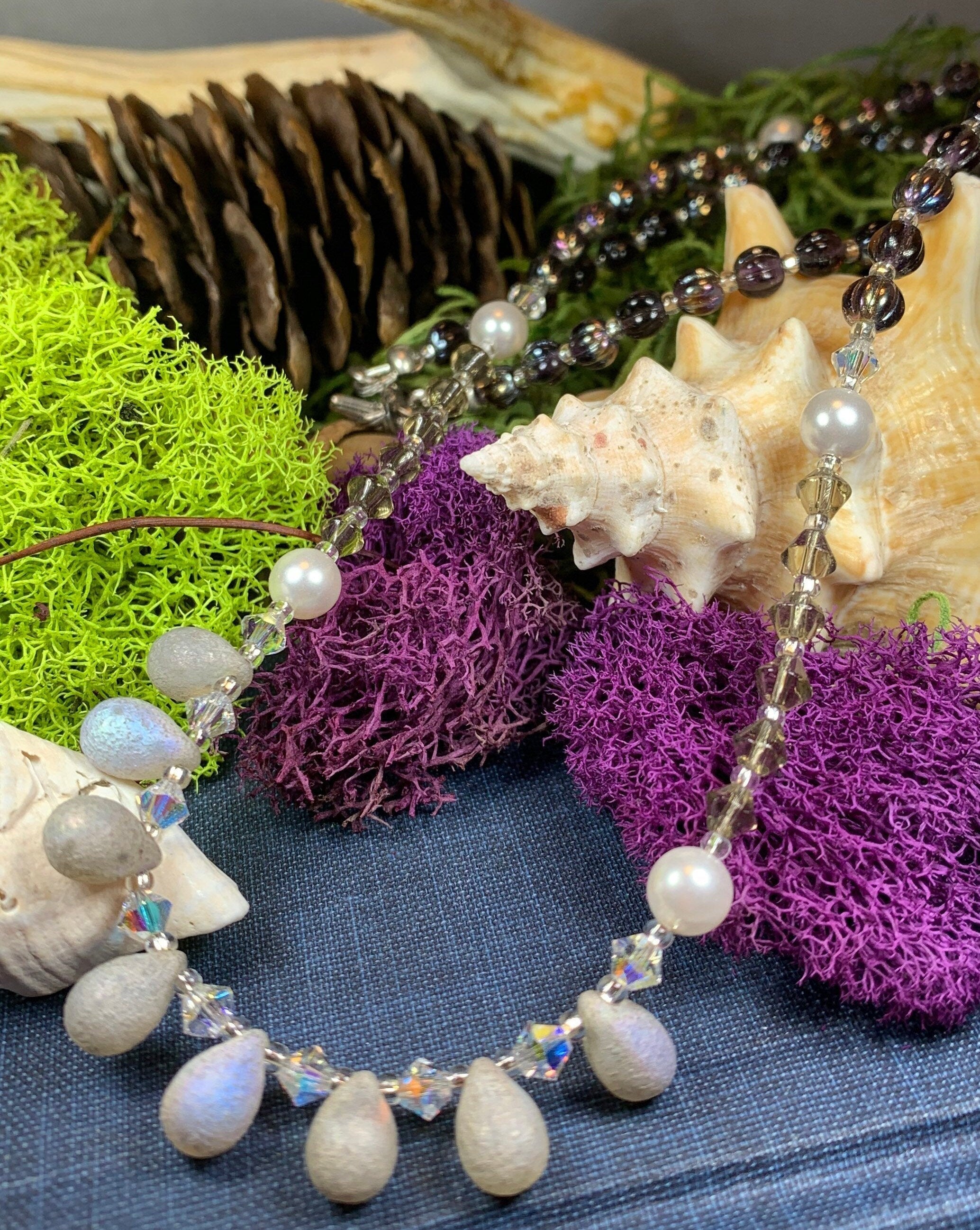 Celtic Dawn Crystal Necklace