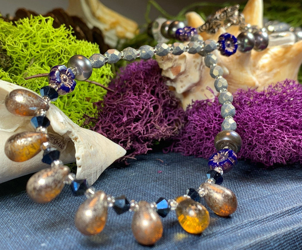 Celtic Twilight Crystal Necklace